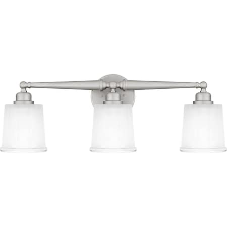 Quoizel Cecilia Bath 3 Lights Brushed Nickel CEC8624BN